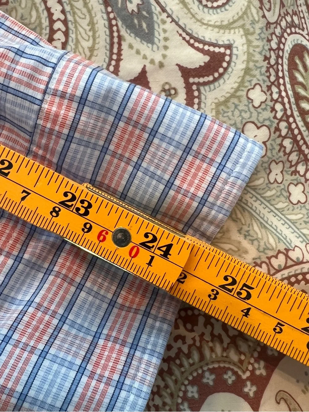 J. Crew Performance Plaid Button Down Shirt Men’s XL Preppy Coastal Office